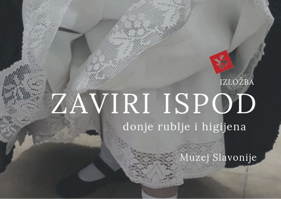Zaviri ispod, Muzej Slavonije, 2019. brošura