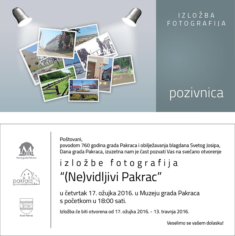 pozivnica - izlozba fotografija